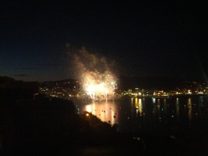 Guy Fawkes display from Roseneath