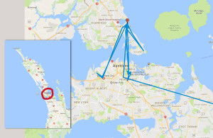 Auckland. 03.01.2017 - 07.01.2017
